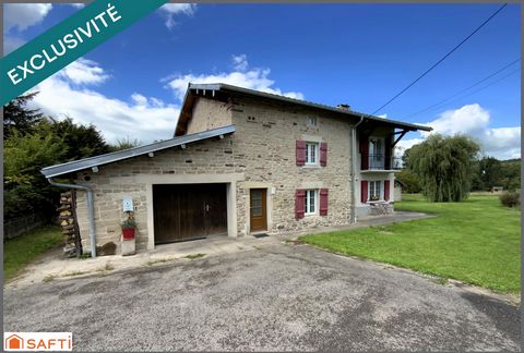 ANCIENNE FERME RENOVEE , HAVRE DE PAIX , TERRAIN PLAT ET ARBORE 3400 M2, GRAND GARAGE