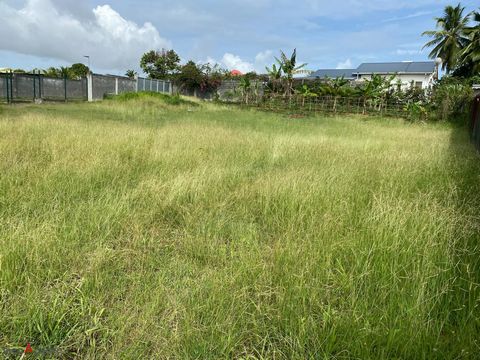 TERRAIN VIABILISÉ, PRÊT À BÂTIR BAIE-MAHAULT