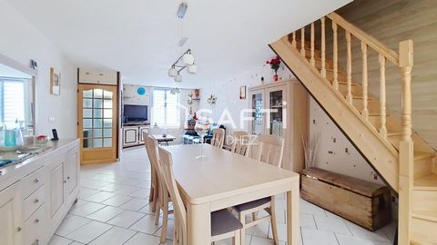 Charmante semi-Flamande de 111m² lumineuse et sans travaux. Jardin, garage et stationnement privatif. DPE B