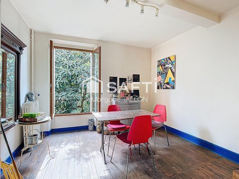 Grande maison familiale avec jardin arboré à Alfortville