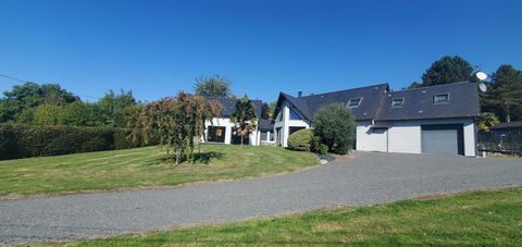Maison contemporaine avec vie de plain-pied