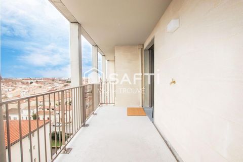 Appartement T2 meublé avec grand balcon !