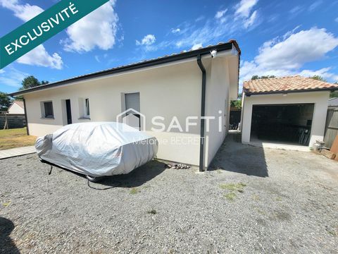 Maison contemporaine 3 chambres au calme avec jardin