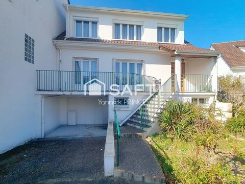 Maison sur sous sol, 5 chambres, proche centre ville historique de Sens!