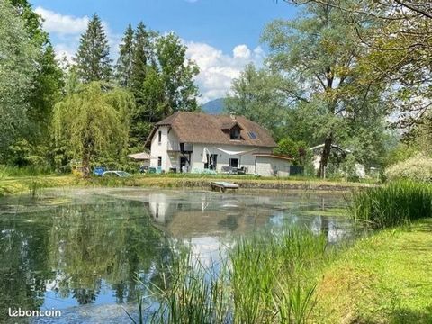 Maison de caractère de 142m² avec étang privé