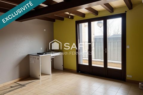Appartement 2 pièces duplex avec balcon