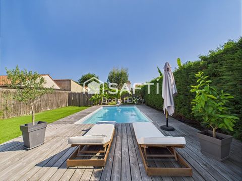Parempuyre – Maison récente 137 m² avec piscine, 4 chambres et terrasses