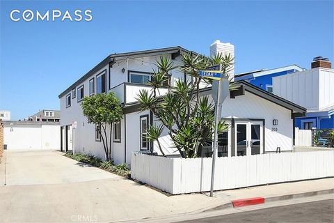 Exceptional Newport Beach Duplex – Steps from the Sand. This rare short-term rental permitted duplex presents an incredible opportunity for both investors and owner-users. Just two blocks from the beach, the property offers versatility with two disti...