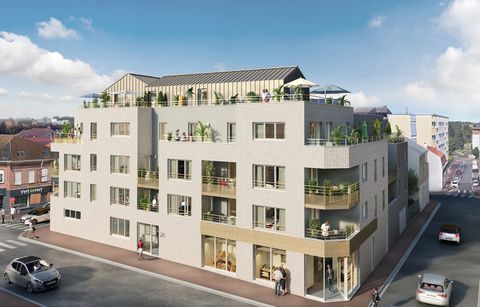 Dpt Nord (59), à vendre MARCQ EN BAROEUL appartement T5 de 132,45 m² - Terrain de 0