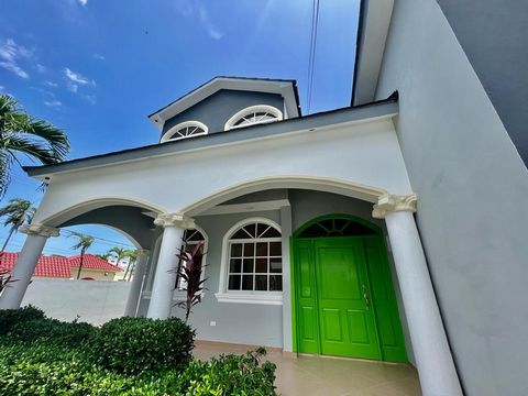 PUERTO PLATA NEW VILLA WITH POOL FOR SALE This exquisite villa is located in a prime gated community in the outskirts of Puerto Plata city, next to restaurants, schools, supermarkets and tons of amenities for the family. This home is ideal as a perma...
