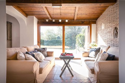 Coldwell Banker is pleased to offer the sale of a portion of a three-level terraced villa located in the Lazio countryside about 30 km from Rome, surrounded by the scented and sunny hills of the Sorbo Park with its Sanctuary, a perfect compromise bet...