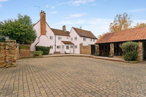 A rare opportunity to obtain this beautifully finished Grade I & II Listed detached residence, steeped in history and set on a private plot on the outskirts of Sawbridgeworth. This fabulous home offers a wealth of period features including exposed ti...