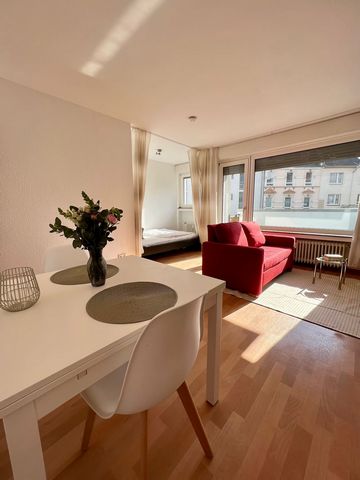 Welcome to our cozy apartment in the heart of Dortmund city center! Our 38 square meter apartment offers space for up to 2 guests, a balcony facing south and is the perfect place to explore the city. The apartment features a comfortable 140x200m bed,...