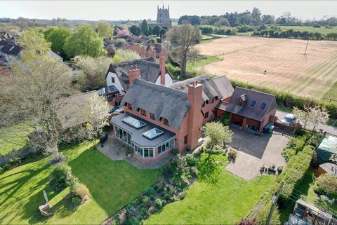 Shepherds Hay was constructed by a renowned local builder in 2003 to a high specification with block and beam flooring under a reed thatched roof, to preserve the character in this pretty Warwickshire village. The house has been extensively modernise...