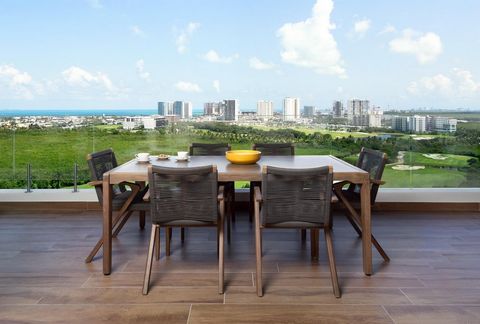 ¡Descubre una oportunidad única en Puerto Cancún! Este exclusivo condominio ecológico ofrece impresionantes vistas al Mar Caribe y a la reserva natural. TIPOLOGIAS: 2 recamaras 112m2 Desde $9,678,599 mxn 3 recamaras 224 m2 Desde: $19,655,807 mxn Cada...