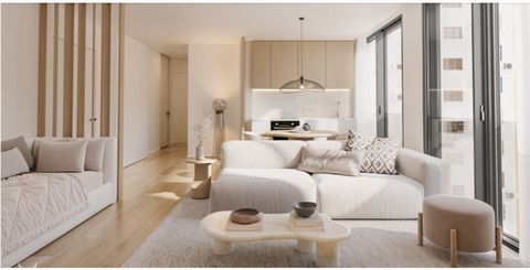 Ontdek dit fantastische T0+1 appartement, gelegen in een van de meest bevoorrechte gebieden van Matosinhos Sul. Met 37 m² perfect verdeelde binnenruimte combineert deze woning comfort, elegantie en een moderne levensstijl. Gelegen op slechts 100 mete...