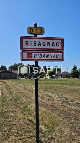 Terrain 1500m² à bâtir - Ribagnac