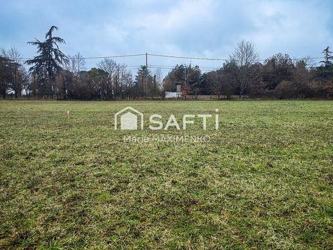 Terrain constructible de 670m² aux portes de Niort