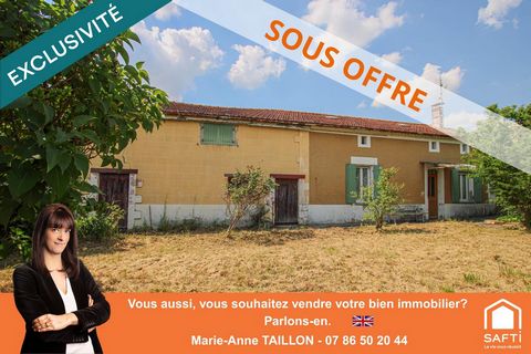 Maison en pierre à rénover - 3 chambres - dépendances - terrain de 1 110 m2