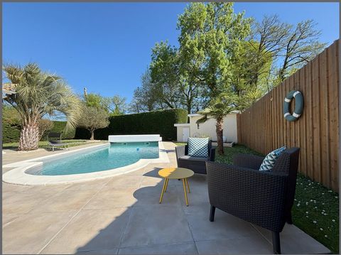 Maison 4 chambres avec piscine au calme