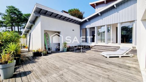 À VENDRE – MAISON D’ARCHITECTE SUR BISCARROSSE-PLAGE