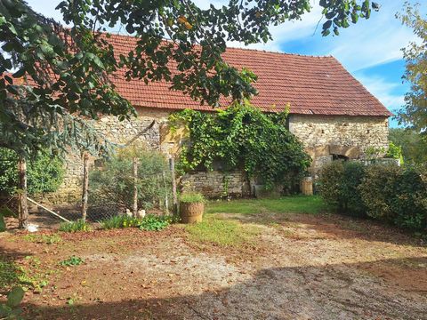 Ancienne grange en pierre à rénover avec terrain constructible