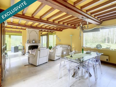 Maison de 9 pièces avec grand jardin, bois et rivière
