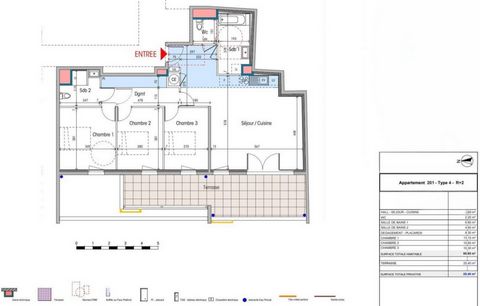 T4, Garage, Terrasse, 3 Chambres