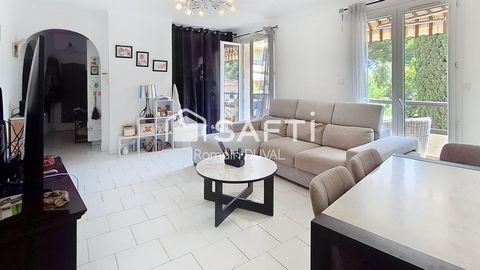 Appartement traversant 70 m² avec terrasse proche plage
