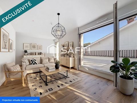 Appartement récent de 67 m², lumineux, avec belle terrasse exposée