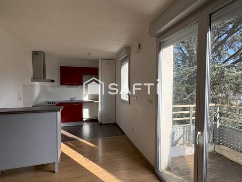 Saint-Orens – Bel appartement T3 avec balcon & 2 parkings