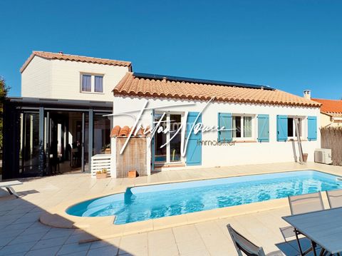 Maison 155 m2 - 3 faces - 5 chambres - Piscine - Alenya