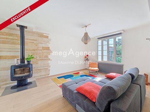 Maison rénovée avec garage grand jardin