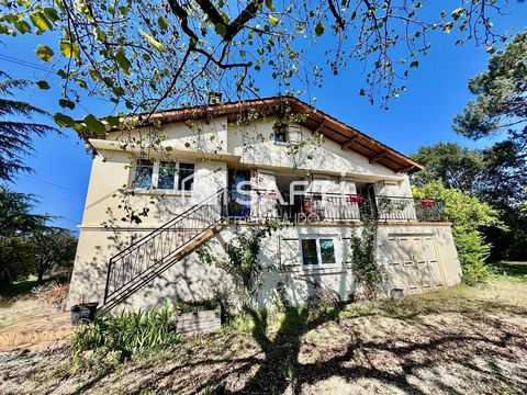 Spacieuse maison en campagne : 4 chambres, jardin arboré, garage et dépendances
