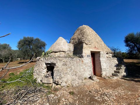 APULIA. ITRIA VALLEY TRULLI WITH SECULAR OLIVE GROVE Coldwell Banker offers for sale, exclusively, a characteristic trullo, to be restored, between Martina Franca and Villa Castelli, immersed in a centuries-old olive grove. Good location of the prope...