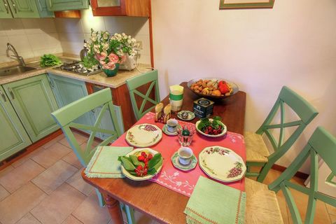 This stunning farmhouse, located in Poggibonsi, has a bedroom for 3 people. Ideal for families and friends, guests can relax in the swimming pool, cosy around a barbecue and access free WiFi here. You can walk down to the town centre, 2.5 km away, an...