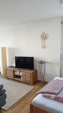 Description The flat is equipped with everything you need for your daily needs. Available again from 10.02.2023, It takes about 5 minutes to walk to the tram station Okenstrasse (line 4) or to the tram station Eichstetterstrasse (line 2). To the city...