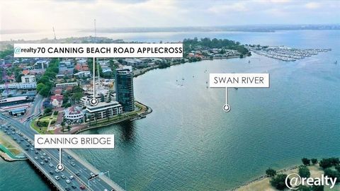 Absolute Bargain ! This immaculate Ground Floor apartment at the Raffles Waterfront development offers ultimate lifestyle! With a massive outdoor area and stunning views of the City and the Swan River that will never be lost, this beautifully finishe...