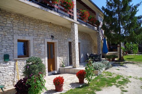 This elegant holiday home is located amidst lush greenery in Šajini, Croatia and offers a comfortable apartment. Free Wifi and Air-conditioning keep the home pleasant and remote work hassle-free. The best part is the place offers the best of both wor...