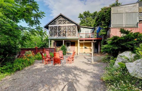 For sale or for lease, the residence at The Egg’s Nest is a private and serene two-story home located along quiet and prestigious Bruceville Road, immediately north of the famous Egg’s Nest restaurant. Offering a refined Woodstock aesthetic, the meti...