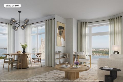 IMMEDIATE OCCUPANCY A charming 807 square-foot one-bedroom home, Residence 26C enjoys sweeping western views over the iconic spire of Riverside Church, the Hudson River, and the George Washington Bridge. This bright, sunlit residence is centered on a...