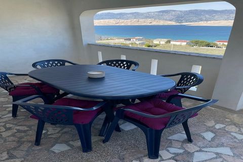 Apartment The View is located on island Pag, one of the sunniest Adriatic islands. Apartment is located only 300 m away from the beach. Shared terrace fitted with sunloungers as well as BBQ facilities, outdoor dining area and solar shower are at your...