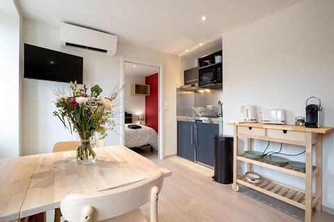 Find in the heart of a village with shops this beautiful, fully renovated apartment building consisting of five dwellings currently used as seasonal rentals and a shop rented on the ground floor. To the right of the shop, a separate door gives you ac...