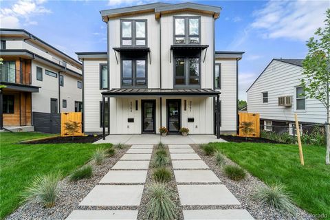 Welcome to this exquisite new construction duplex in Englewood presented by Tuck Development. This thoughtfully designed 2023 home boasts 4 bedrooms, 3.5 bathrooms, and a 2-car detached garage with all design finishes custom picked by O'Neal Interior...