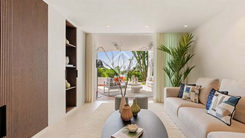 This beautifully renovated, south-facing three-bedroom, two-bathroom ground floor apartment in Costalita is a true seaside gem. Featuring a sleek, open-plan layout with contemporary furnishings, it boasts premium details such as custom-made wardrobes...