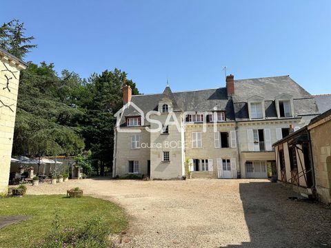 Situé à Beaumont-en-Véron (37420), ce domaine offre un cadre paisible et charmant, idéal pour une activité hôtelière ou investissements locatifs. Les amateurs de vin apprécieront de trouver à proximité les domaines viticoles renommés de la région, of...