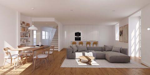 New T3 Duplex in Campolide, with 200 m² of total area. Brand new with a modern design and designed for an urban lifestyle, the apartment offers comfort and elegance in a large and bright space. Facing outwards, it receives excellent natural light thr...