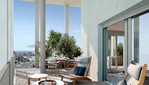Image d'un 2 pieces neuf nice ouest meridia vefa vue mer a ve à 287000€ à nice (06000)