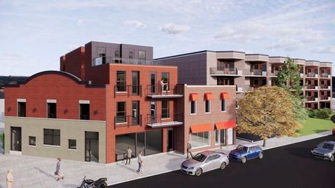 Mixed-Use Project with Exceptional Potential! This 3050 sq. ft. lot is ideally located in the heart of the Ahuntsic, less than 200 meters from the Henri-Bourassa Metro, IGA, and Ahuntsic Park, offering an outstanding walk score. Current mixed-use zon...