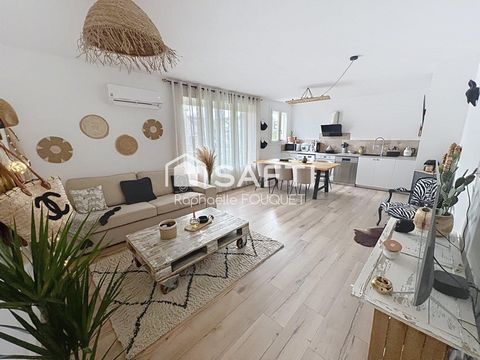 Appartement 3 chambres rénové avec grand balcon, cave et parking